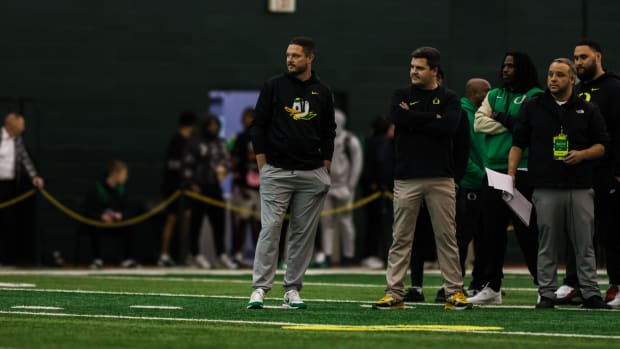 Dan Lanning Oregon Pro Day 2024